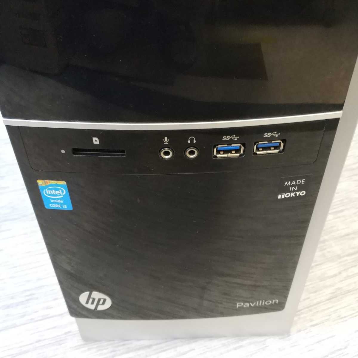 Windows 7・10 OS選択可 ★ HP Pavilion Series 500-240jp ★ Core i3-4130 3.40GHz/メモリ4GB/HDD500GB/USB3.0/便利なソフト/T052G_画像5