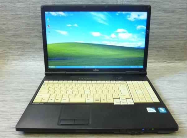 ★Win XP・7・10 OS選択可 15.6” 富士通 LIFEBOOK A552/EX ★ Celeron B730 1.8GHz/4GB/320GB/DVDROM/便利なソフト/リカバリー作成/1659_画像1