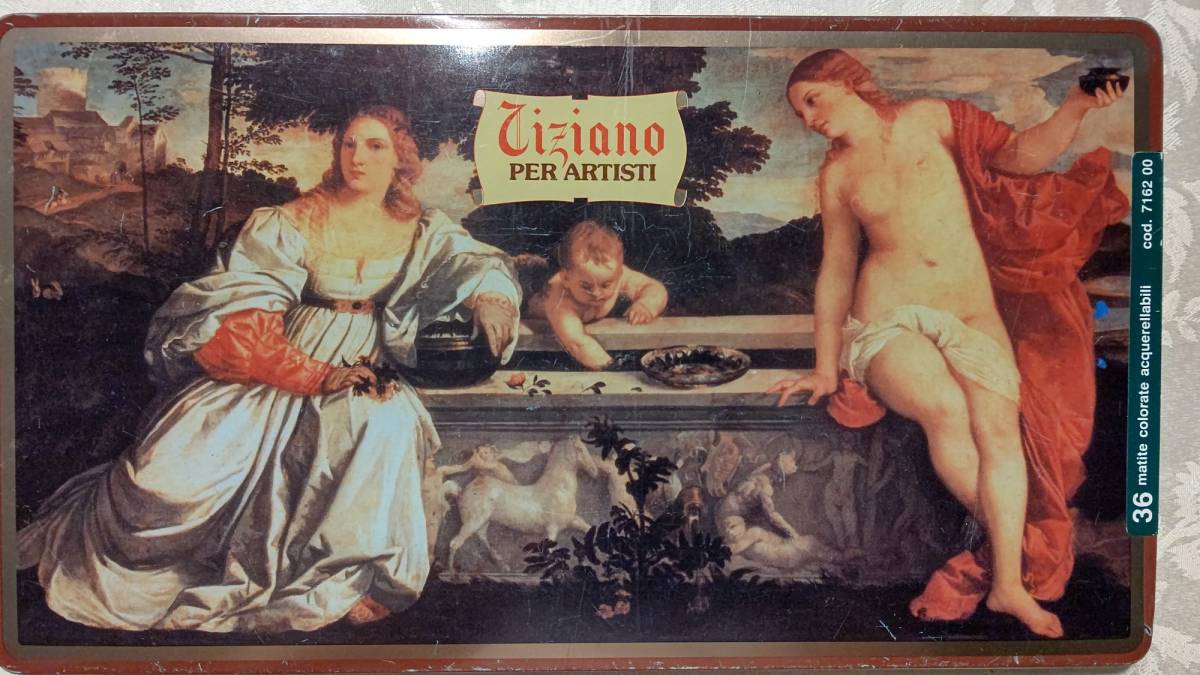 ヴィンテージ イタリア製 色鉛筆 ITALFILA Tiziano per artish ヴィンテージ イタリア製 色鉛筆 ITALFILA Tiziano per artish