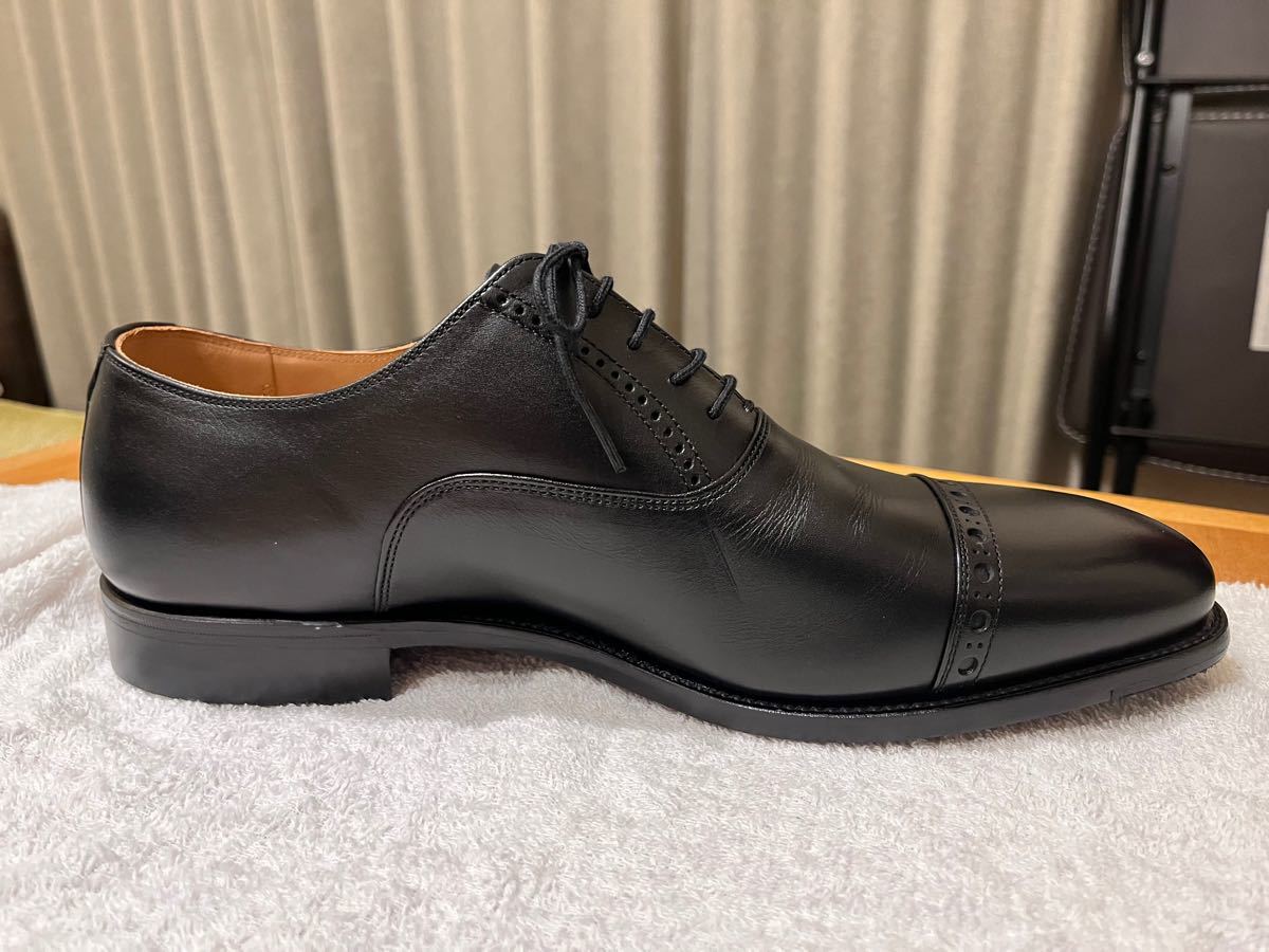 SCOTCH GRAIN スコッチグレイン F-0258 キャップトゥ 革靴 黒 SCOTCH GRAIN スコッチグレイン F-0258 キャップトゥ 革靴 黒