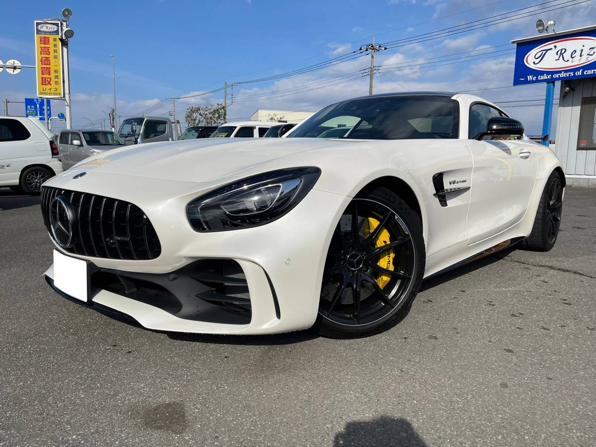 AMG GT　GTR 距離12000㎞,カーボンルーフ,トランクスポイラー,ナビ,TV,ETC,Bカメラ,シートヒーター,車検付き　OP多数！！_画像2