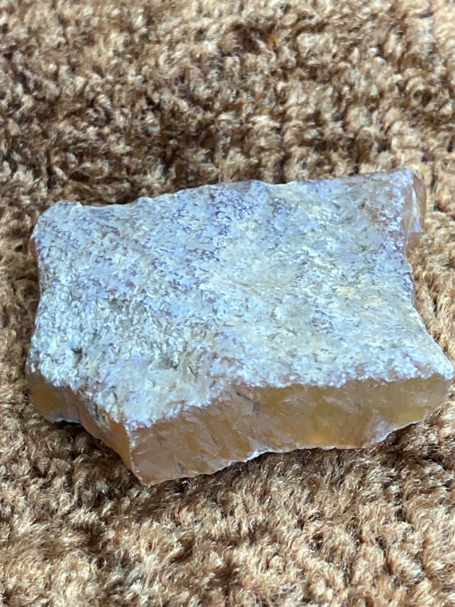 天然石　メノー(筑波山産) 縦約　4.3㌢　横約　4.7㌢　厚さ　約　1.1㌢　重量　約　31g Y2_画像4