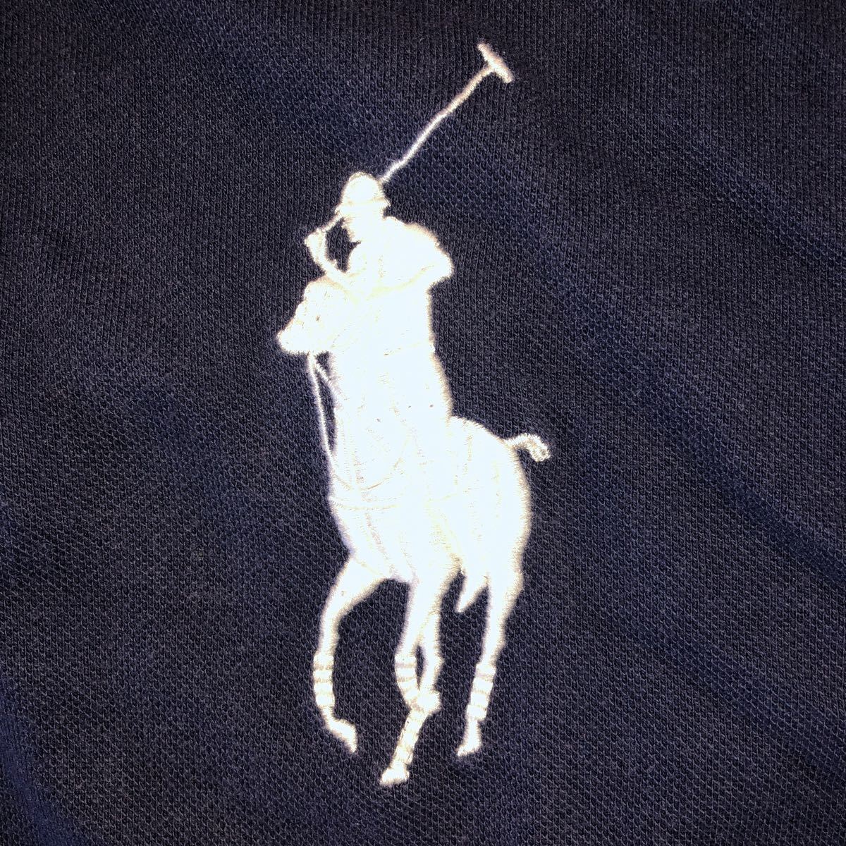 【RALPH LAUREN/ラルフローレン】ポロシャツ　サイズ/150㎝　ビッグポニー　中古　ネイビー_画像3