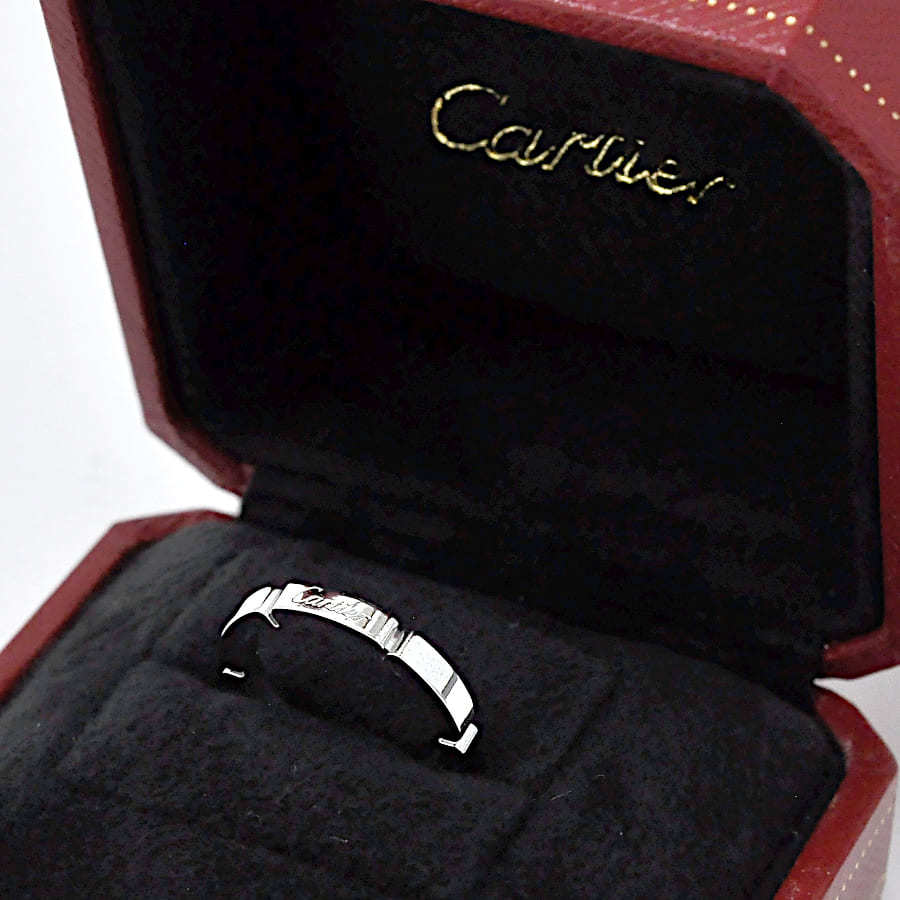 【SALE／60%OFF】アクセサリー正規品は公式通販価格 Cartier カルティエ ラニエール リング 指輪 750