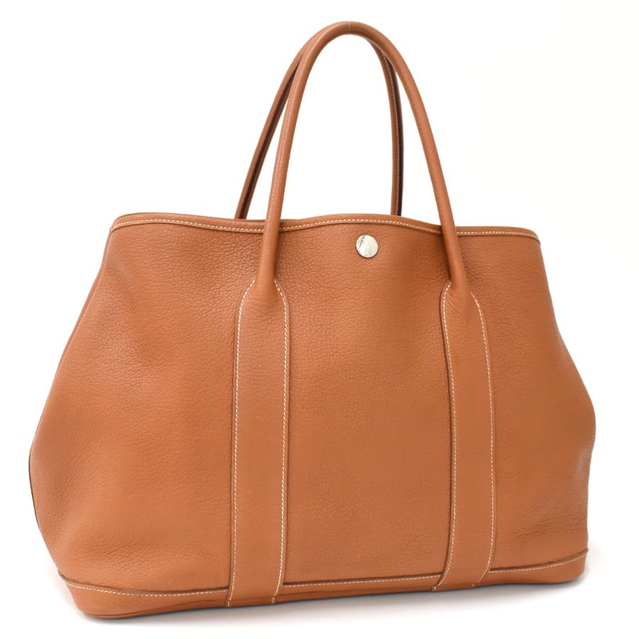 ◇高品質 HERMES エルメス ガーデンパーティ ネゴンダ ゴールド PM