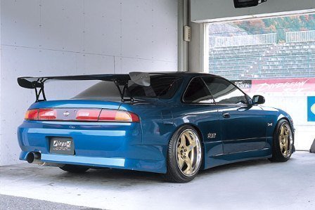 イングス シルビア S14 前期 未塗装 N-SPEC ings エヌスペック リア