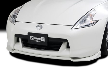 イングス フェアレディZ Z34 フロントリップスポイラー カーボン ings N-SPEC エヌスペック_ings