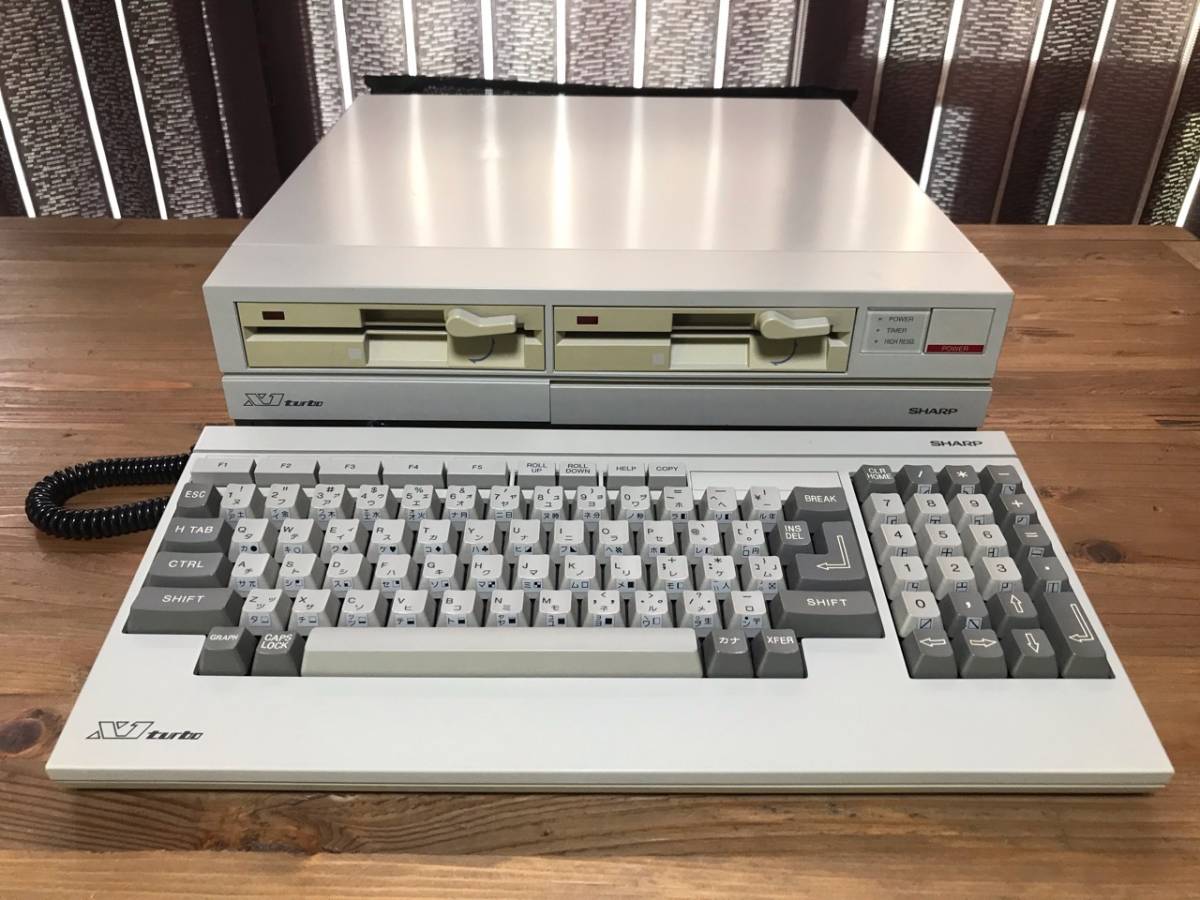2024年新作入荷 メンテ/動作確認済 - Yahoo!オークション シャープ II turbo X1 パソコン一般