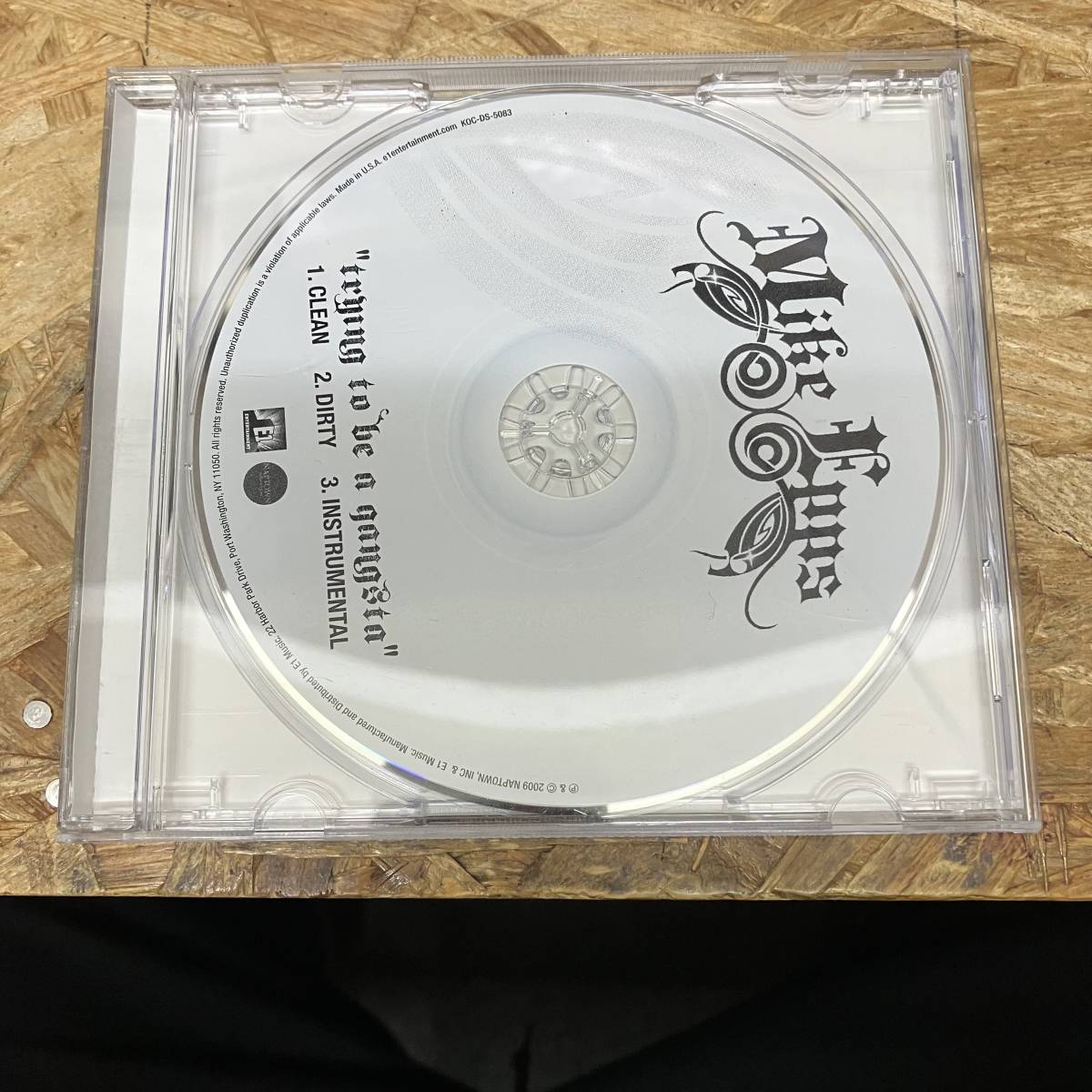 ● HIPHOP,R&B MIKE EPPS - TRYING TO BE A GANGSTA INST,シングル CD 中古品_画像1