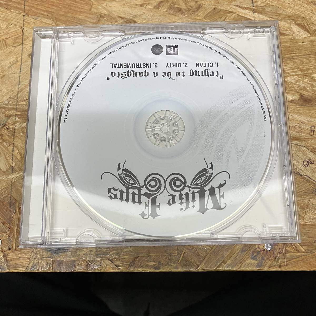 ● HIPHOP,R&B MIKE EPPS - TRYING TO BE A GANGSTA INST,シングル,RARE CD 中古品_画像1