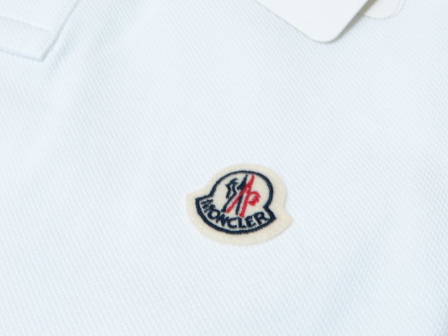 MONCLER モンクレール メンズ ロゴ ワッペン ポロシャツ