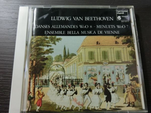 (y1227) ベートーヴェン: ドイツ舞曲、メヌエット / ウィーン・ベラムジカ・アンサンブル [harmonia mundi]_画像1