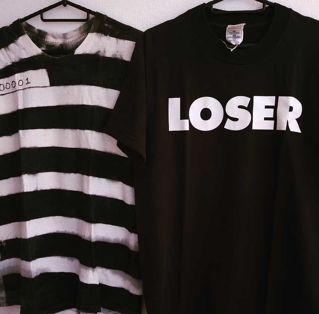 セット販売のみ　90年代 サブポップ　LOSER ビンテージ　Tシャツ ボーダー　囚人　Tシャツ　チャンピオン　ニルヴァーナ　リーバイス　レア_画像1