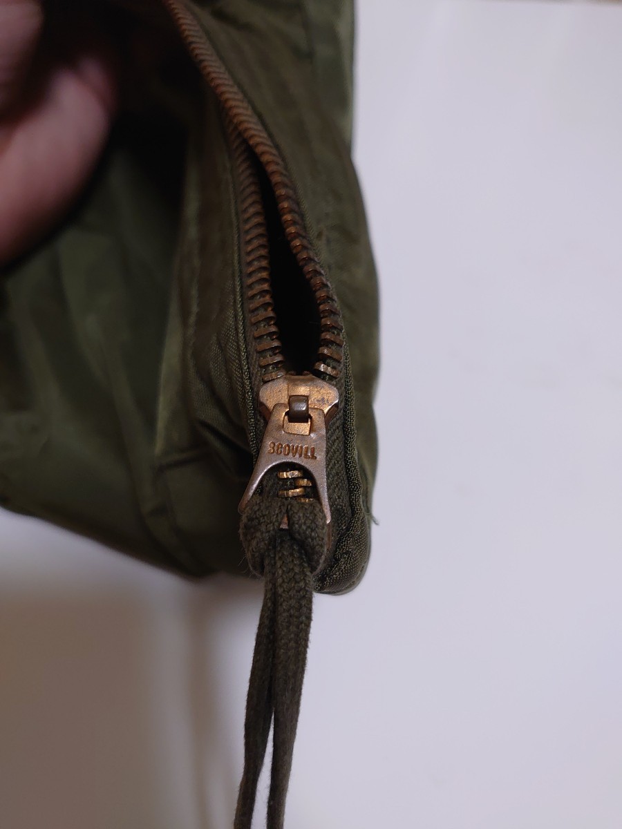 US AIR FORCE HELMET BAG 70S ヘルメットバッグ「SCOVILLブラス