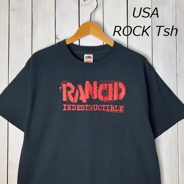 バンドT・ロックT USA古着 2003年 RANCID INDESTRUCTIBLE T バンドT・ロックT USA古着 2003年 RANCID INDESTRUCTIBLE T