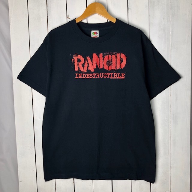 バンドT・ロックT USA古着 2003年 RANCID INDESTRUCTIBLE T バンドT・ロックT USA古着 2003年 RANCID INDESTRUCTIBLE T