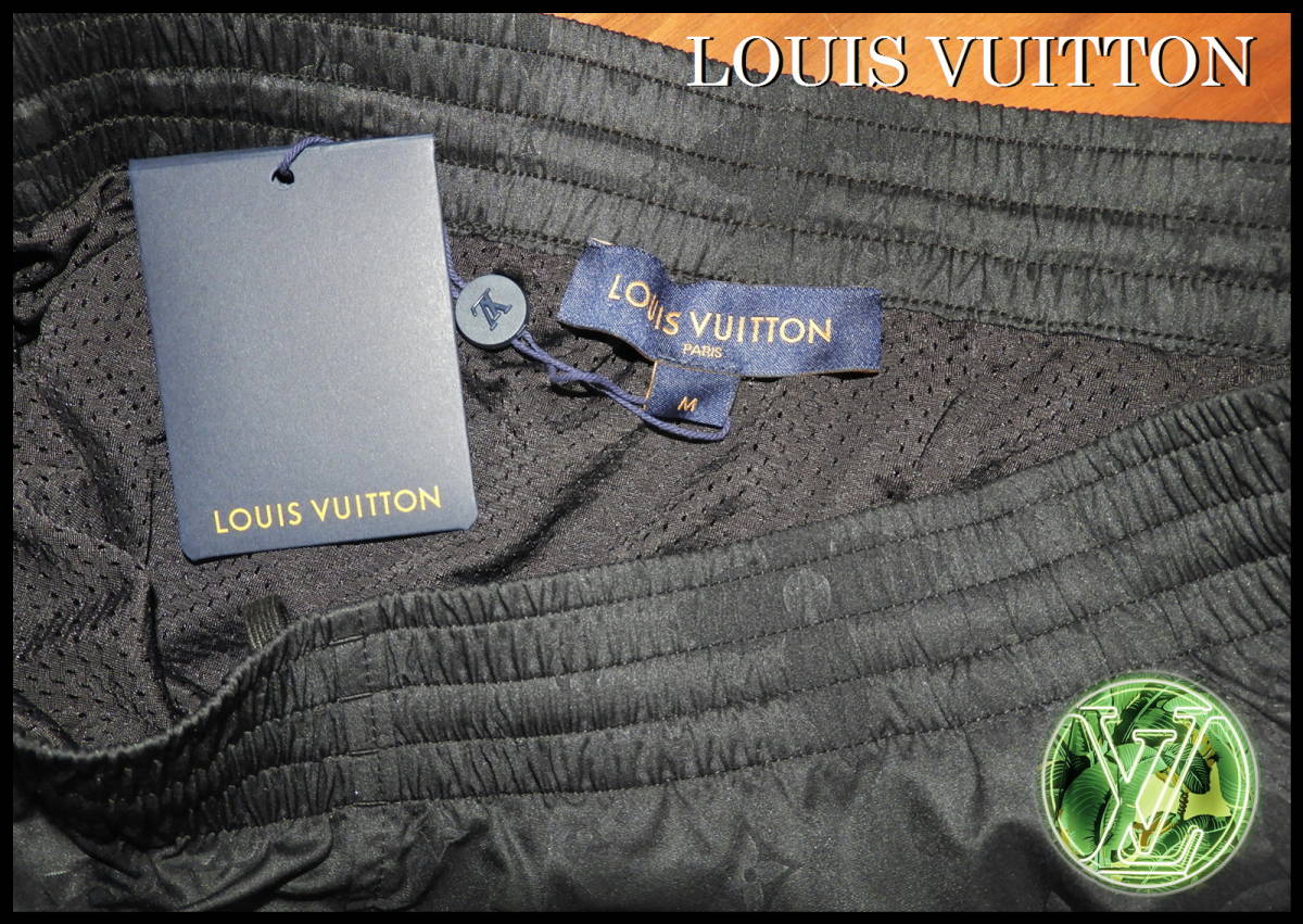 LOUIS VUITTON モノグラム スイムパンツ ルイヴィトン ブラック M