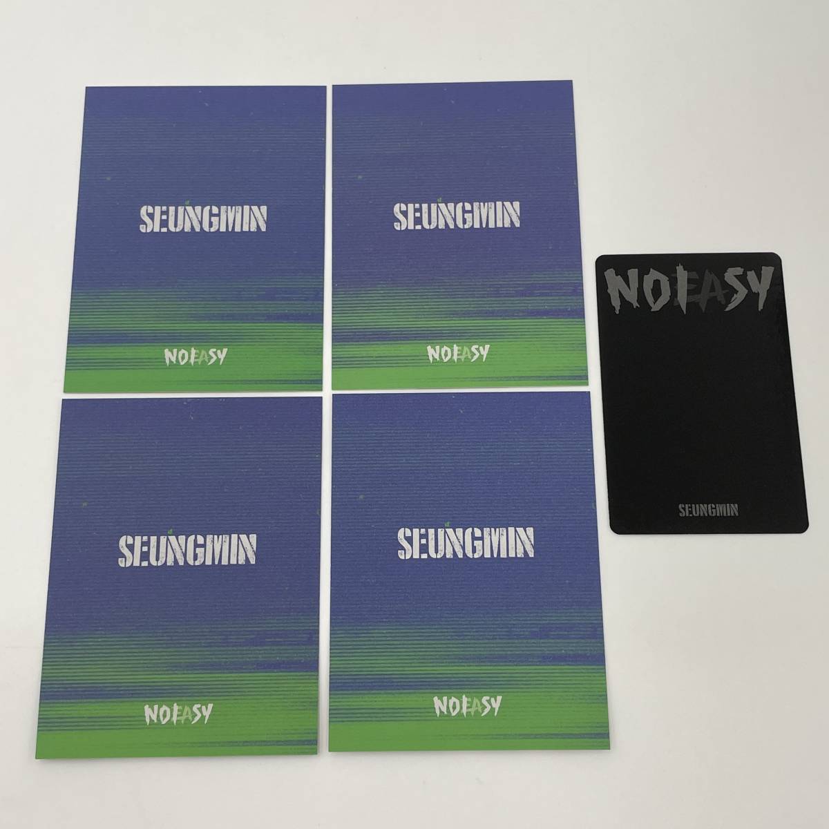 straykids スキズ/2nd full album NOEASY/スンミン SEUNGMIN/トレカ ミニフォト カード/5枚セット/6571_画像2