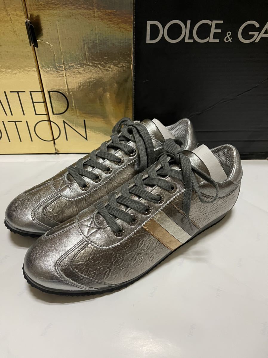 ドルチェ&ガッパーナ 限定レザースニーカー 新品 サイズ7 www.ajyall.com