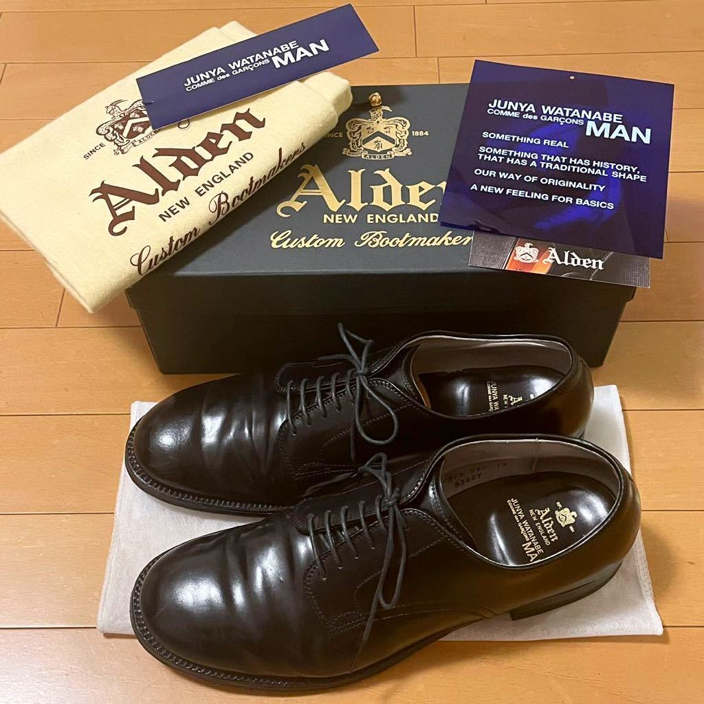 希少極美品】11AW JUNYA WATANABE MAN×Alden コードバンプレーン 希少極美品】11AW JUNYA WATANABE MAN×Alden コードバンプレーン