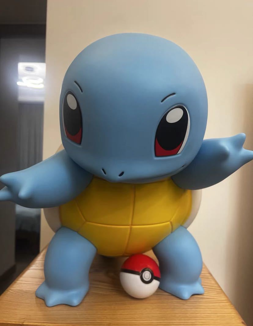 値下可能 ポケモン ゼニガメ 42cm 等身大 フィギュア PVC製