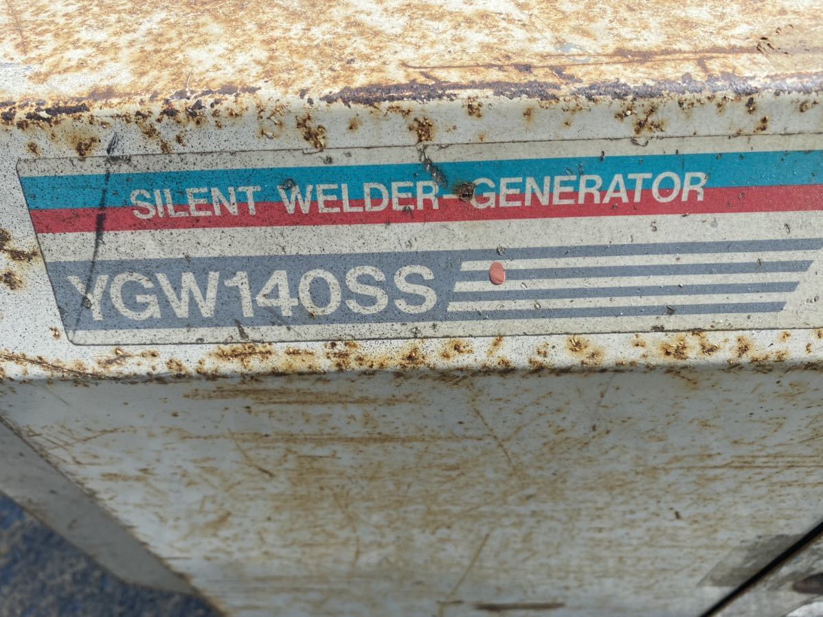 品 *ヤンマー 溶接機 発電機 エンジンウェルダー YGW 140SS 品 *ヤンマー 溶接機 発電機 エンジンウェルダー YGW 140SS