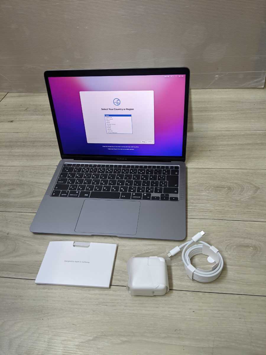 売れ筋がひ贈り物！ Air Macbook 2020 13インチ 数回使用美品 MGN63J/A