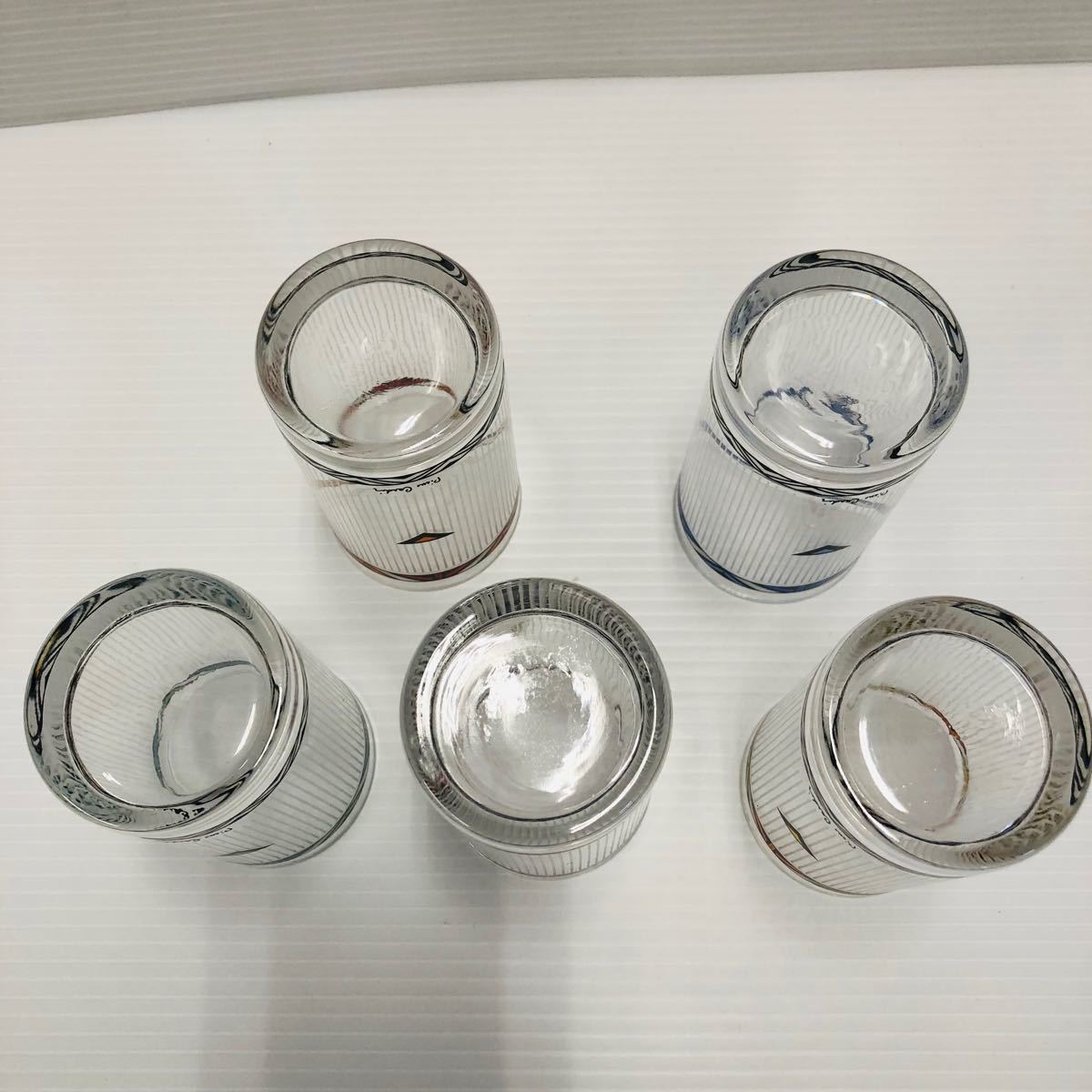 昭和レトロ　ピエールカルダン　佐々木硝子　グラス　タンブラー　5個セット