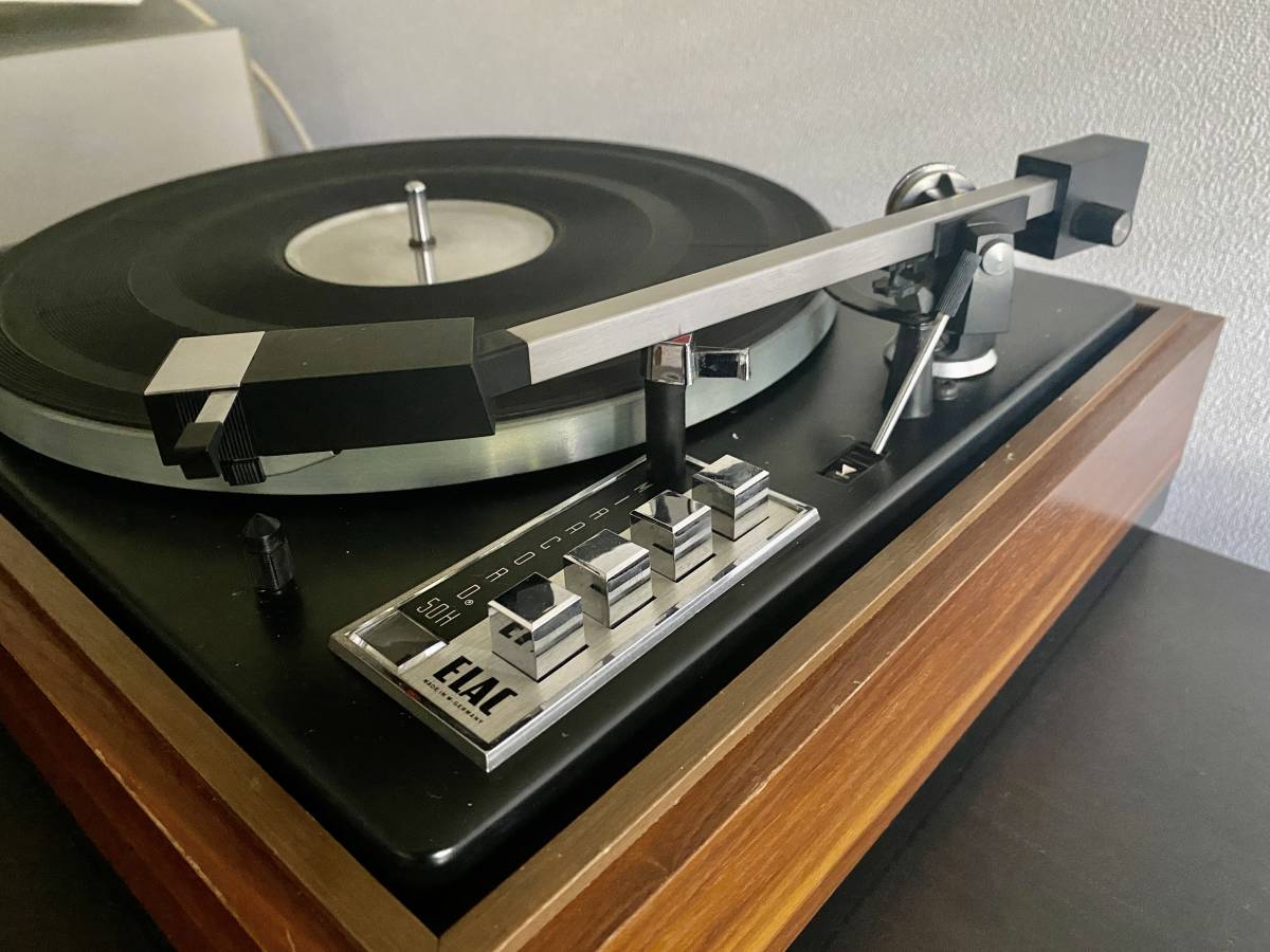 動作美品 ELAC Miracord 50H 自動演奏機能レコードチェンジャー 50Hz