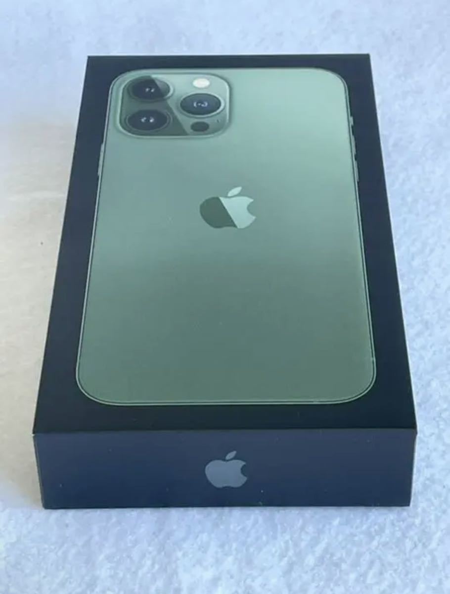 [新品未開封] iPhone 13 Pro Max 256GB アルパイングリーン　Alpine Green SIMフリー　SIM FREE_画像4