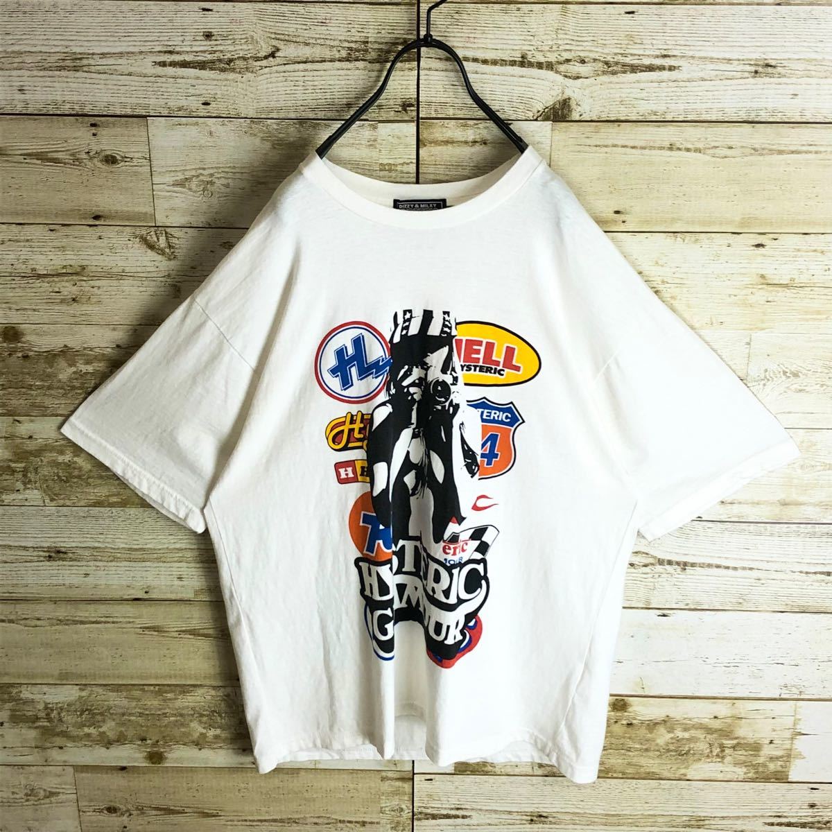hystericglamour ヒステリックグラマー Tシャツ ガールズロゴ入り