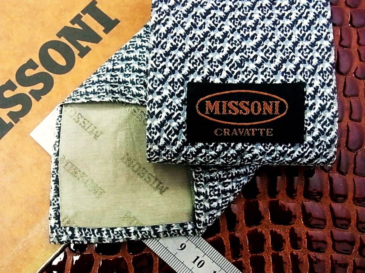 ◆E5727N◆在庫処分SALE◆ミッソーニ【色の魔術師☆ＭＩＳＳＯＮＩ】ネクタイ_画像2