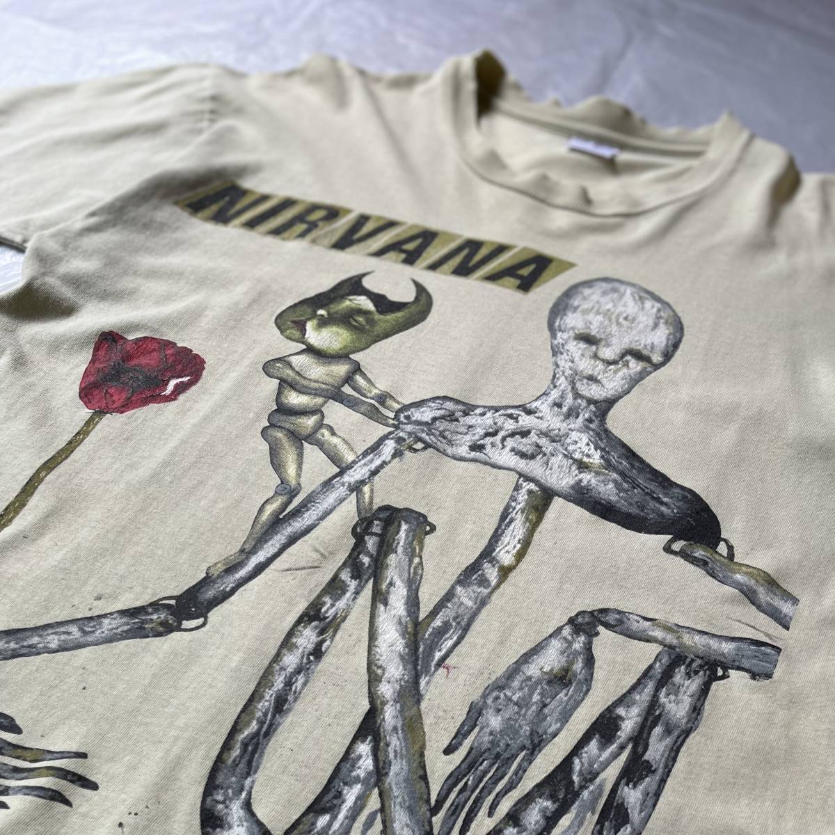 93 当時物 NIRVANA incesticide Tシャツ オリジナル 93 当時物 NIRVANA incesticide Tシャツ オリジナル