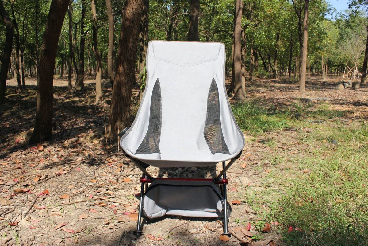 アウトドアチェア キャンプ椅子Lサイズ【新型】アルミ合金　重さ僅か1.35キロ