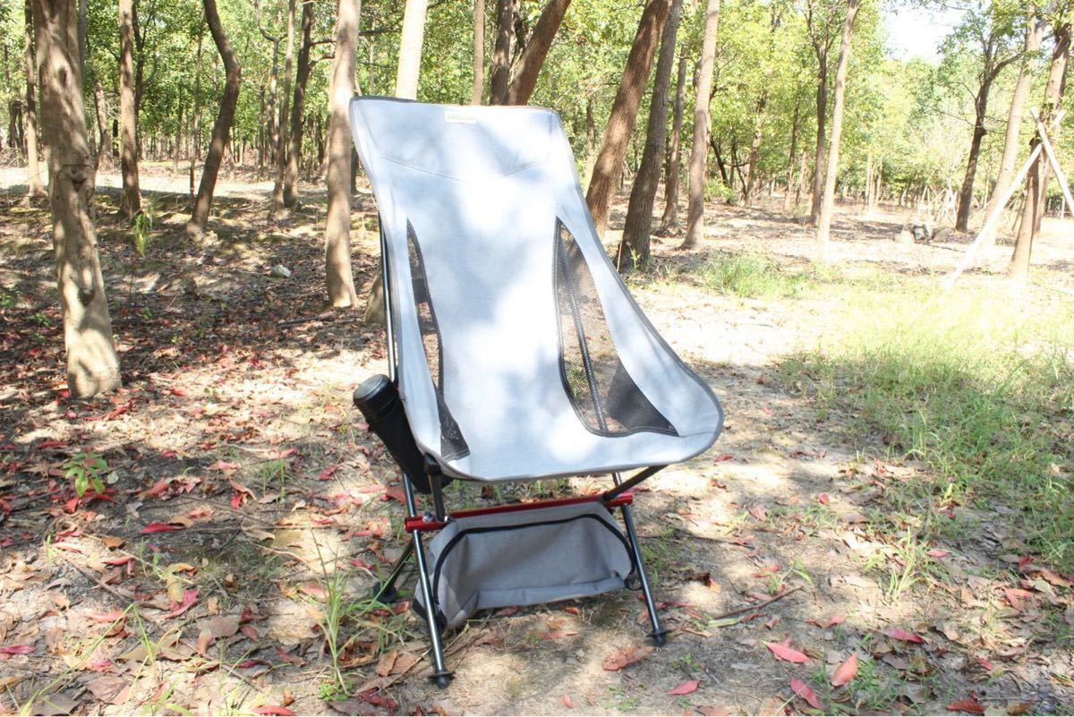 アウトドアチェア キャンプ椅子Lサイズ【新型】アルミ合金　重さ僅か1.35キロ