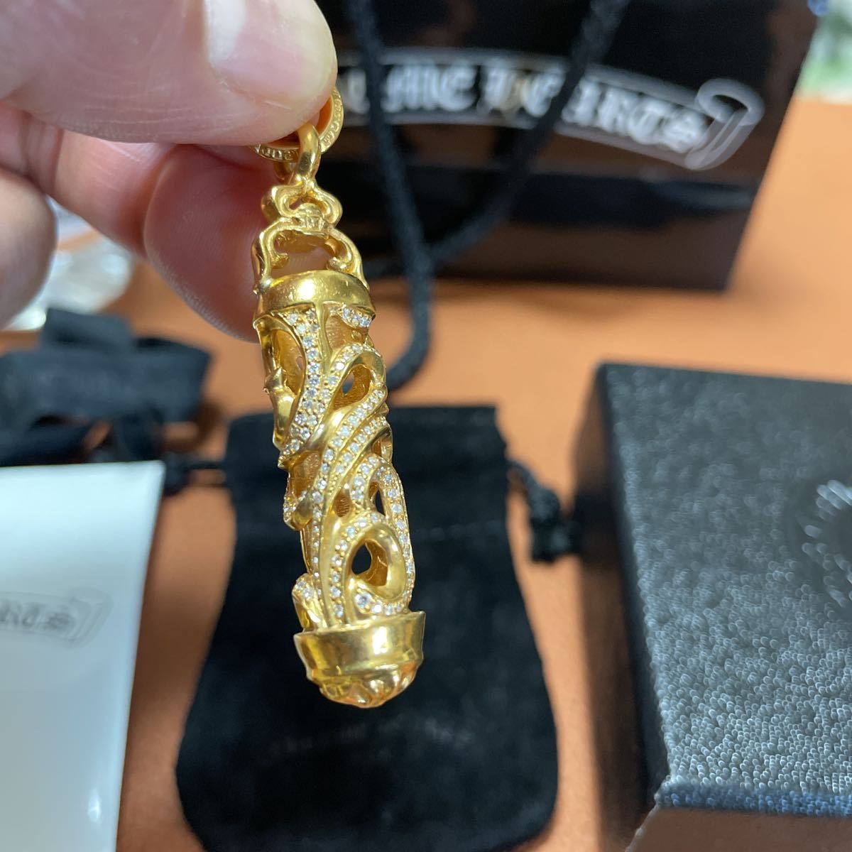 クロムハーツ chrome hearts 22k パヴェダイヤ クロムハーツ chrome hearts 22k パヴェダイヤ