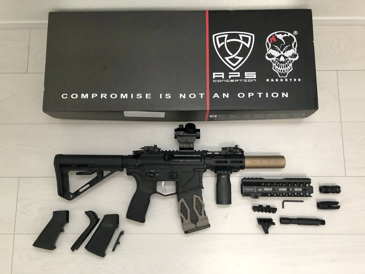 APS PHANTOM Extremis MARK X ハイパワーカスタム&外装パーツセット 11.1v対応加工済み SDU 電子トリガー M4 流速( 電動ガン)|売買されたオークション情報、yahooの商品情報をアーカイブ公開 - オークファン(aucfan.com) APS PHANTOM Extremis MARK X ハイパワーカスタム&外装パーツセット 11.1v対応加工済み SDU 電子トリガー M4 流速( 電動ガン)|売買されたオークション情報、yahooの商品情報をアーカイブ公開 - オークファン(aucfan.com)