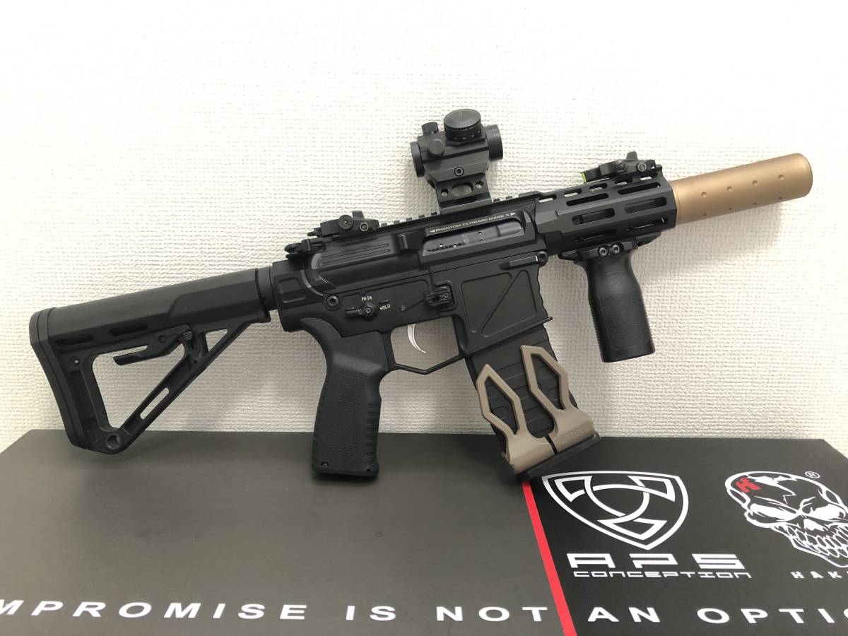 APS PHANTOM Extremis MARK X ハイパワーカスタム&外装パーツセット 11.1v対応加工済み SDU 電子トリガー M4 流速( 電動ガン)|売買されたオークション情報、yahooの商品情報をアーカイブ公開 - オークファン(aucfan.com) APS PHANTOM Extremis MARK X ハイパワーカスタム&外装パーツセット 11.1v対応加工済み SDU 電子トリガー M4 流速( 電動ガン)|売買されたオークション情報、yahooの商品情報をアーカイブ公開 - オークファン(aucfan.com)