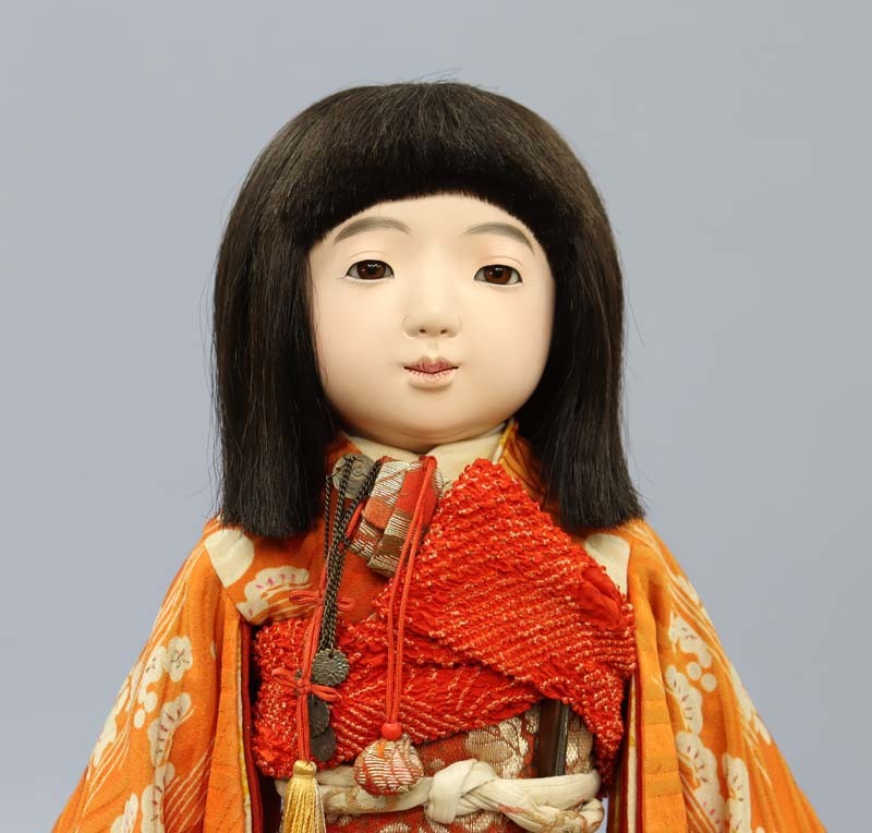 ■即決■ 市松人形 女の子 42cm 人形液 日本人形製作組合 無銘 桜国 昭和初期_画像1