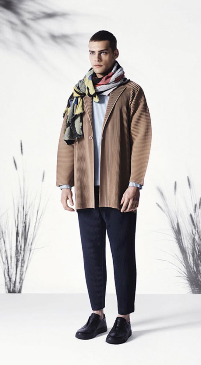 2022秋冬新作 HOMME PLISSÉ ISSEY MIYAKE 千鳥柄 ジャケット