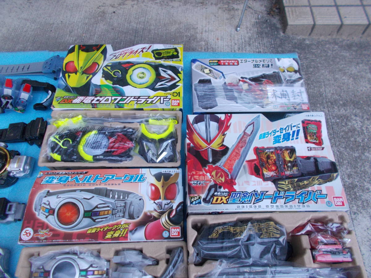 仮面ライダーベルト10本 ゼロワン セイバー ロストドライバー その他
