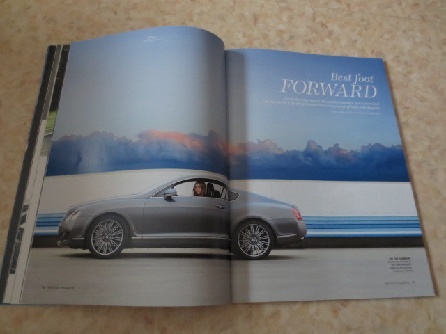  Bentley motors официальный журнал 60* новый товар & не использовался *BENTLEY* Continental * Mulsanne * flying spur * Ben Tiga 