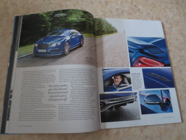  Bentley motors официальный журнал 60* новый товар & не использовался *BENTLEY* Continental * Mulsanne * flying spur * Ben Tiga 