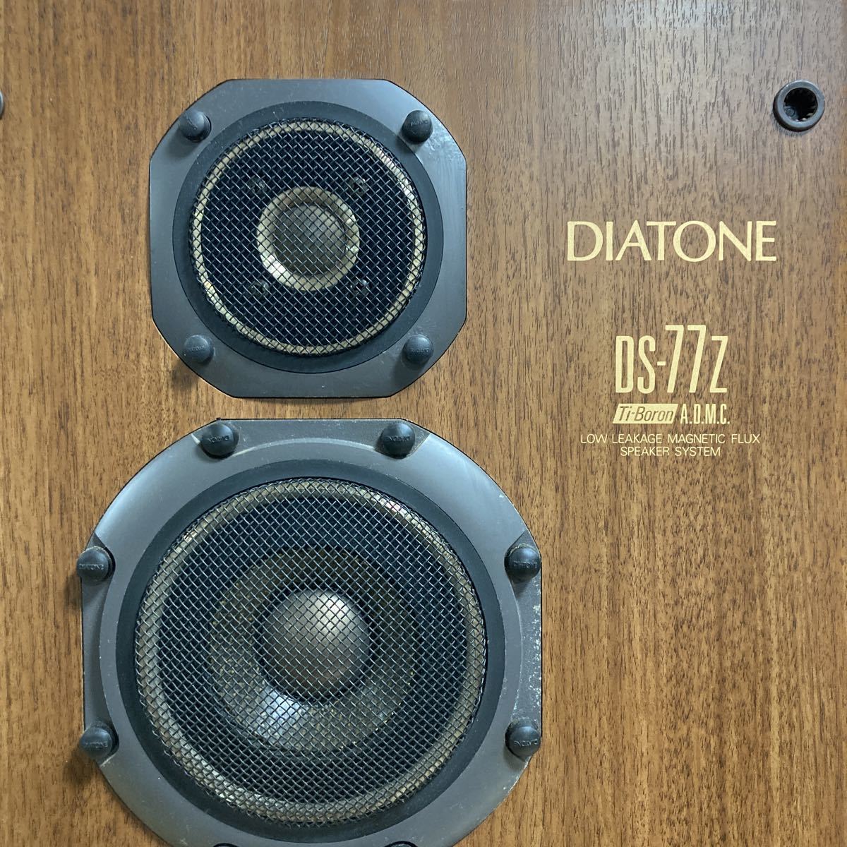 DIATONE ダイヤトーン DS-77Z ブックシェルフ型 3way ペアスピーカー スピーカーシステム 音響 オーディオ機器 音出し確認済み 7 ア 1423_画像4