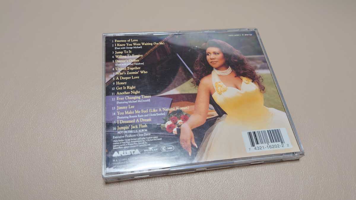 アレサ・フランクリン　CD Greatest Hits アリスタ　ベスト　輸入盤_画像2