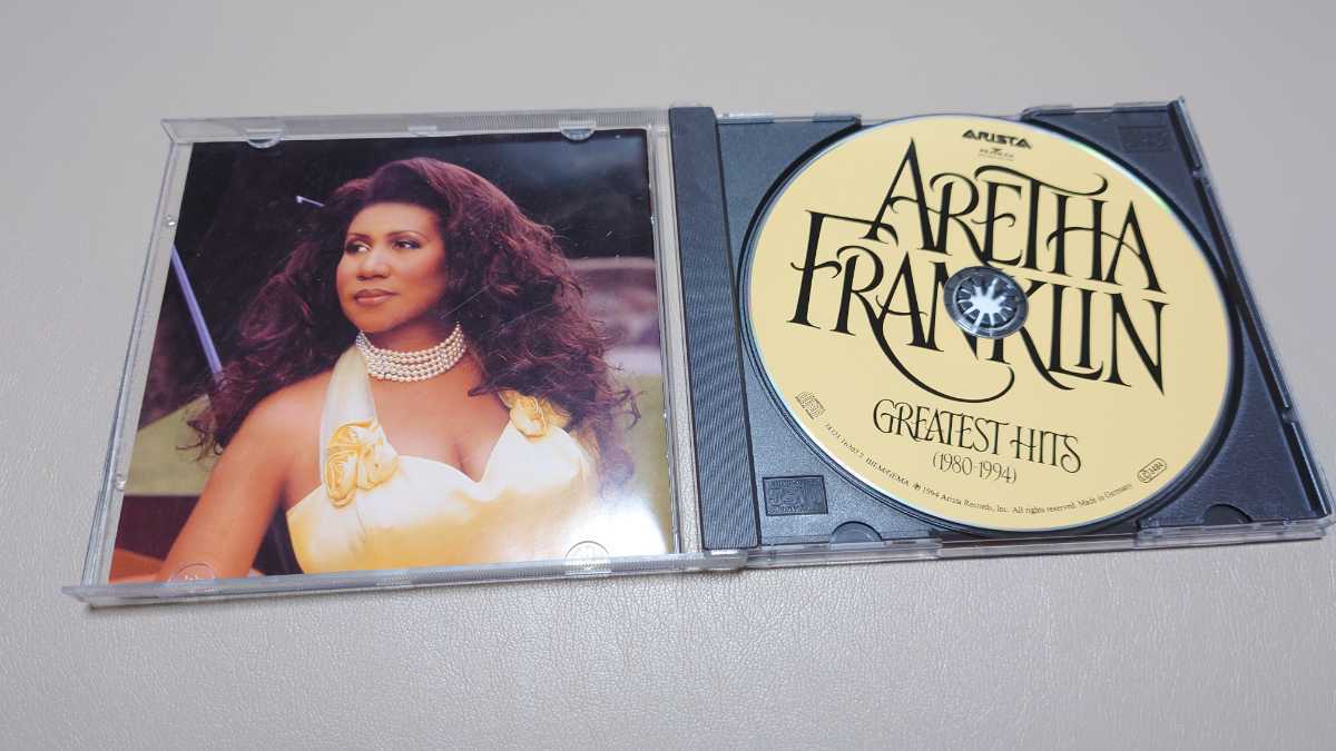 アレサ・フランクリン　CD Greatest Hits アリスタ　ベスト　輸入盤_画像3