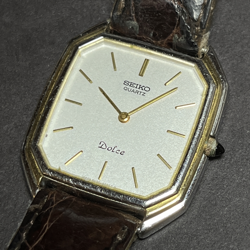 ◇ ヴィンテージ SEIKO セイコー Dolce ドルチェ QUARTZ クォーツ 6020