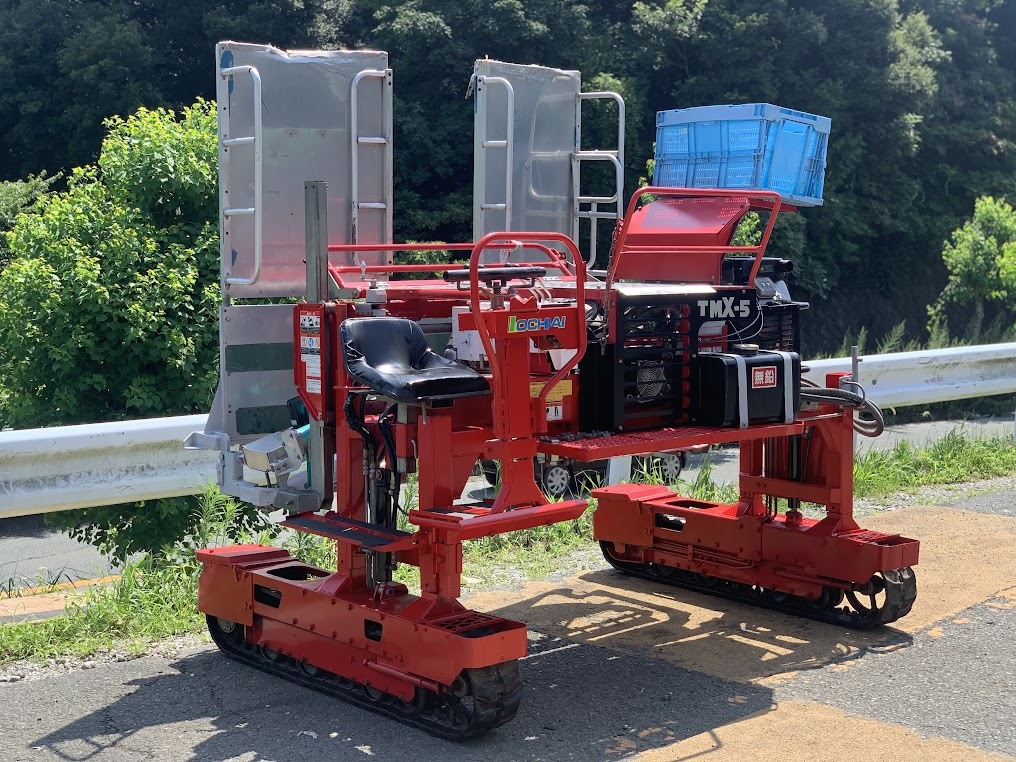 ◇オチアイ 落合 TMX-5 お茶刈り機 乗用摘採機 OCHIAI 落合刃物 ◇オチアイ 落合 TMX-5 お茶刈り機 乗用摘採機 OCHIAI 落合刃物