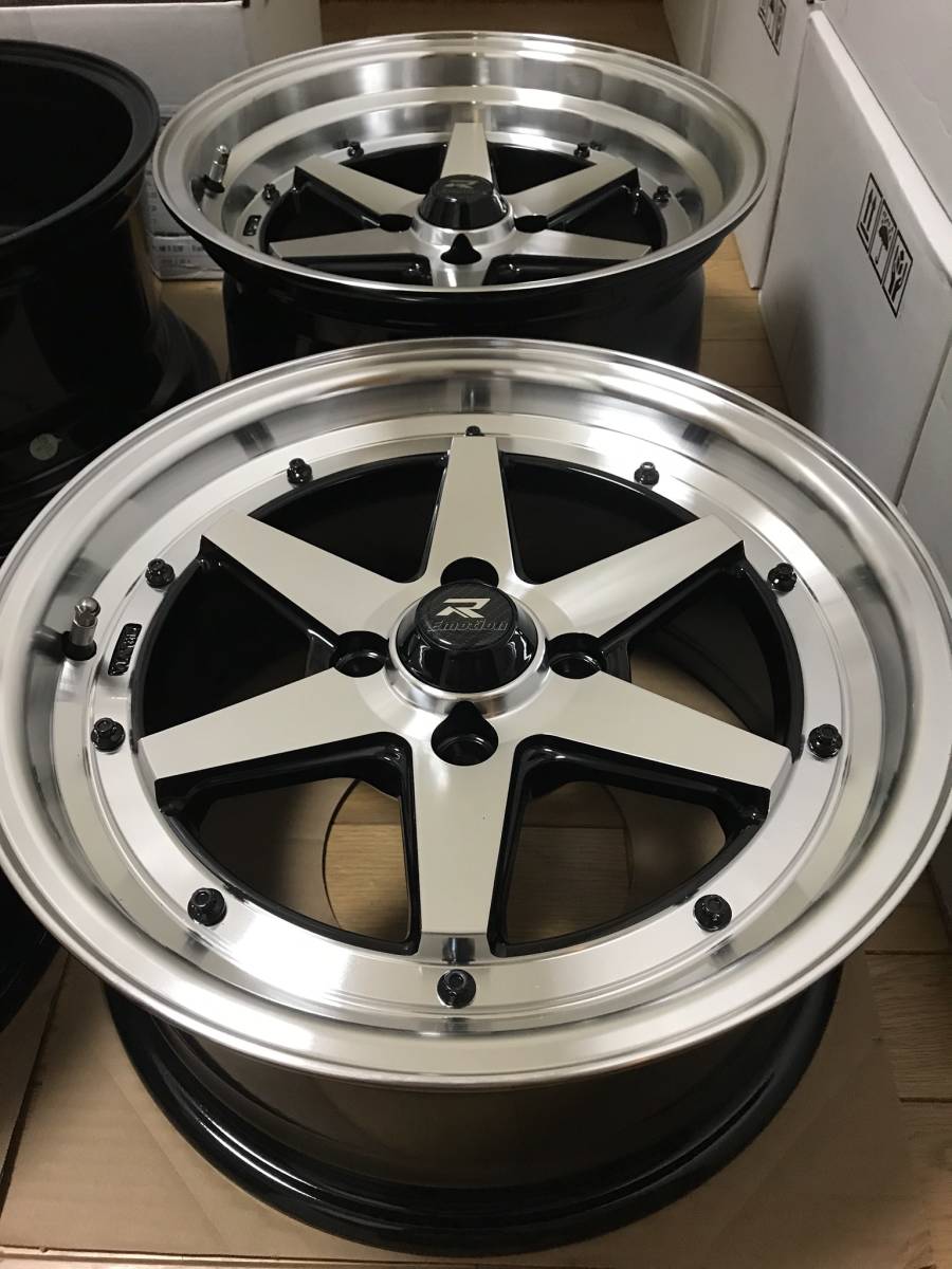 旧車 改造車 暴走族 街道レーサー 15×8J/+20/PCD100&15×7J/+30/PCD100