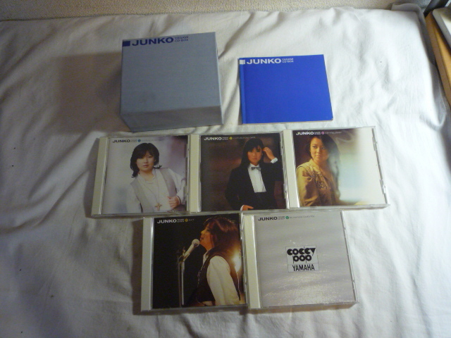 CD-BOX 5枚組　八神純子　JUNKO YAGAMI シングルセレクション等・・・　中古_画像1